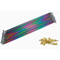 Colored Bicycle and Motorbike Titanium Spokes